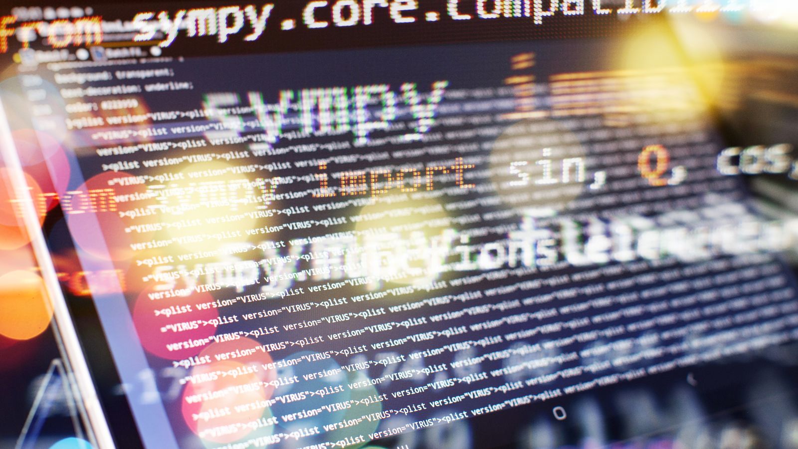 ProteanOS development environment with code editor and terminal
